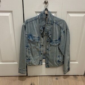 We The Free Blue Jean Jacket